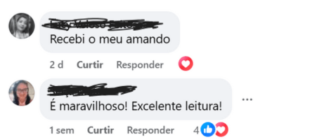 Depoimento de leitora - print 2